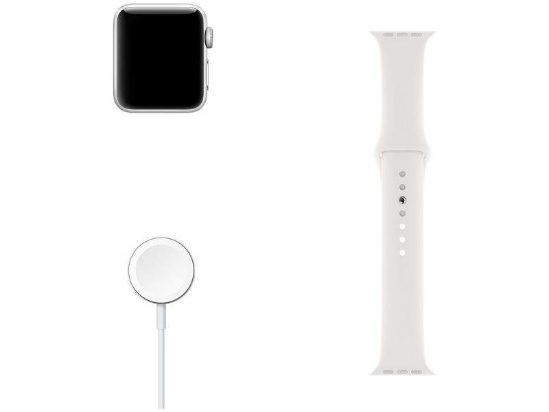 Apple Watch Series 3 (GPS) 38mm Caixa Prateada - Alumínio Pulseira